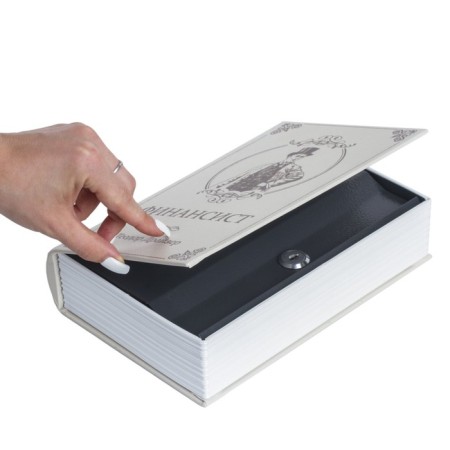 Safe book "Financier", 5.5x17x24 cm, key castle-3
