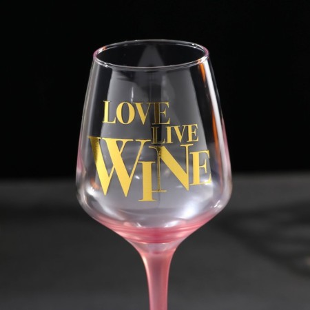 Бокал «Love live wine», 350 мл-2