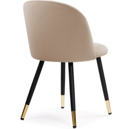 GABI Metal Metal Metal Carcass/velor, black/beige 50x52x79 cm-3