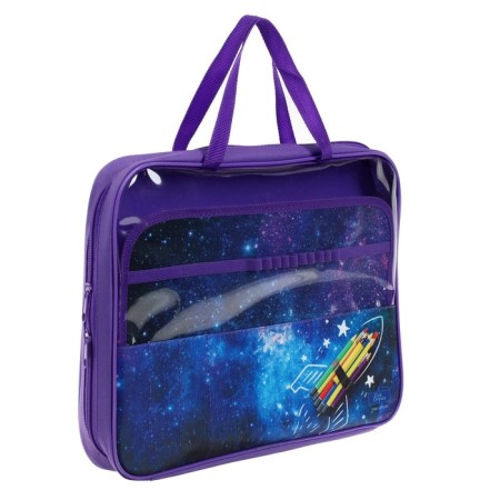 Labor folder A4, 335 x 260 x 60 mm, with handles of textiles, PVC, calligrata, PTR-111, "Rocket"-2