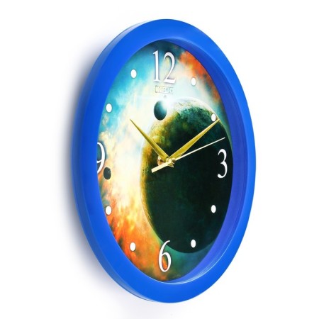 Wall watches, D-28 cm, interior, "galaxy", silent-1