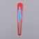 Metal file for nails, 15 cm, in a case, color mix