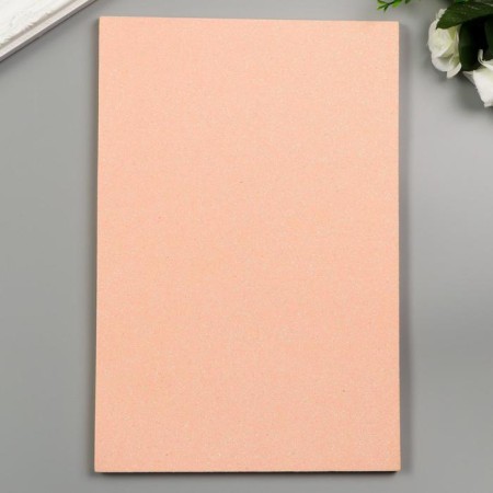 Foamiran "Neon shine - pale pink" 2 mm format A4 (set of 5 sheets)-1