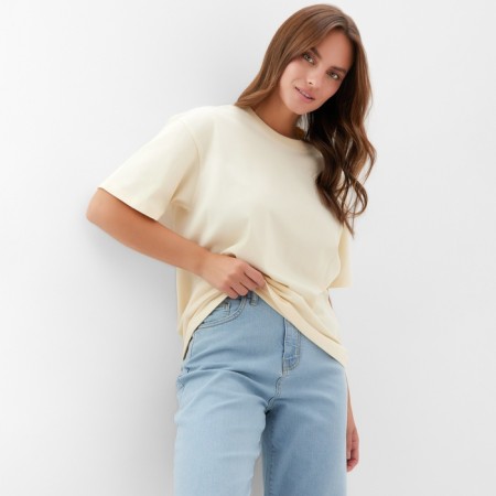 Women's T -shirt KAFTAN: BASIC Line col. Dairy River 48-50-6