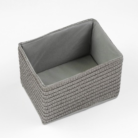 Folding storage box, 250 x 190 x 170 mm, gray-1