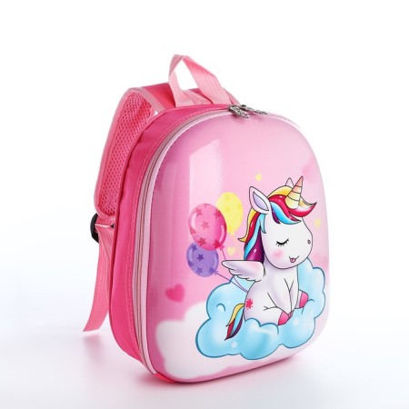 Baby backpack on lightning, pink color-4