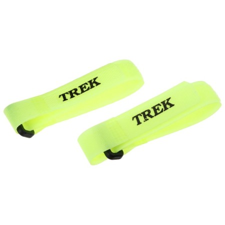 Velcro clip for skiing, yellow color-1