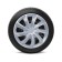 Autoprofi wheels on wheels, metallic, 16 ", 400 mm, set 4 pcs