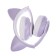 MYBIT W-32 braids, wireless, MIC, BT 5.0, AUX, Microsd, MP3, 400 mAh, purple
