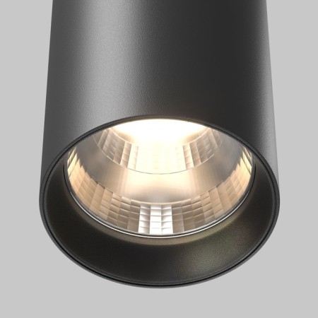 Technical P100PL-20W3K-B Vol, 75x75x135 mm, 20W, 1600lm, 3000k, 3000K, black color, black.-2
