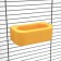 Bird feeder internal matte 14.3 x 7.2 x 4.8 cm, yellow