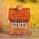 Aroma lace house "Baby", 11 cm, handmade, mix