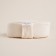 Warrous - massage sponge SL Home "Ortika", nettles, 15 × 10 × 5 cm, beige color
