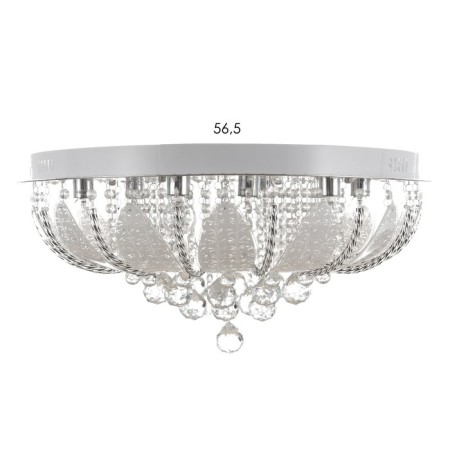 Chandelier 55722/600 CR chrome 8x40W E14 LED-RBP PDU 60x60x27cm-17
