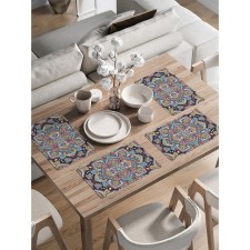 Set of napkins for setting the table 