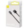 Baseus cable, microUSB - usb, 2 a, tpe braid, 1 m, black