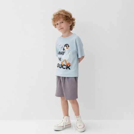 Shorts for the boy KAFTAN, R.32 (110-116), Gray-7