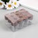 Decor for creativity Glass "Jars with a lid" set of 12 pcs 4x2.8x2.8 cm