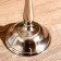 Aluminum "target" for 3 candles 9.5x22x35 cm