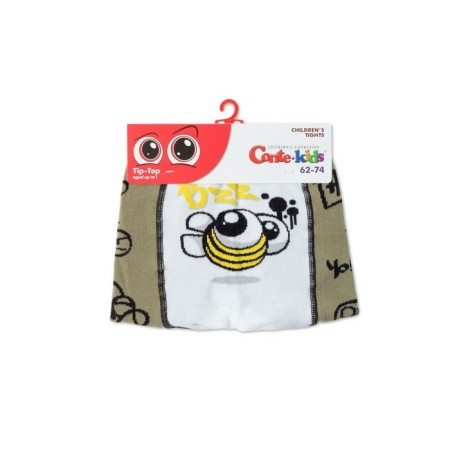 Pantyhose baby cotton Conte Kids Tip-Top, height 80-86 cm, mustard color-3
