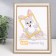 Photo frame Plastic "Lace" 15x21 cm, silver