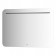 Evororm mirror, built into the LED, touch switch, 8.5W, 100x70 cm, neutral bean
