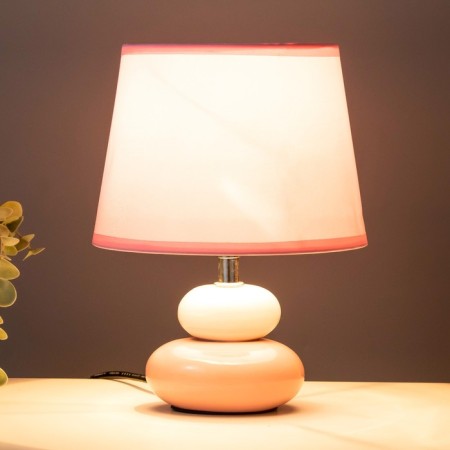 Board Lamp "Balance" E14 40W white-pink 17.5x17.5x23 cm Risalux-2