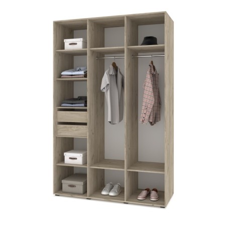 Set of two drawers Stone, 476x500x361 Gray oak-3