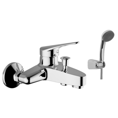 Bath mixer Zipponi Kristal, 1-crap, with hand-watering watering cums, color chromium