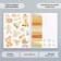 Stickers Paper "for the baby" set 2 sheets 20x15 cm