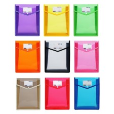 The convert folder on the A4 button, 500 md, with extension, vertical, pocket for business cards, mix
