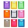 The convert folder on the A4 button, 500 md, with extension, vertical, pocket for business cards, mix