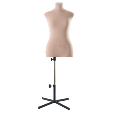 Portnovsky Kristina mannequin, premium set, size 44, beige color, star stand and magnet-traffic-1