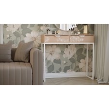 Dream console, 900 × 375 × 805 mm, the color of the powder / white