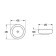 Haller shell Comforty 114mh, round, light-gray matte color