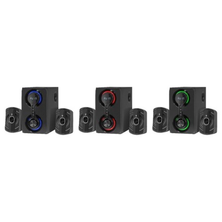 Computer speakers 2.1 Defender Eclipse, 2x10 W + 20 W, USB, SD, AUX, BT, Black-1