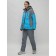 Ski suit female, size 58, blue color