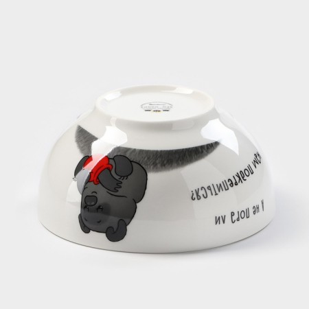 Porcelain salad "Winnie the fluff", 610 ml, d = 14 cm-11