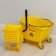 Carbon tag with mechanical spin, 32 l, yellow color