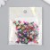 Beads for the creativity of PVC "Rings Multi -colored" set ≈ 330 pcs 0.1x0.4x0.4 cm