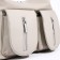 Bagon-tout on lightning, 3 outer pockets, light-gray color