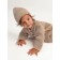 Cap with lapel Children's Amarobaby Pure Love Tot, size 40-42 cm, beige color