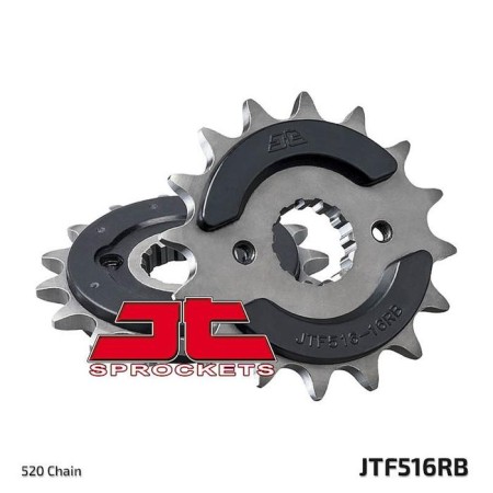 Front Presenter Star with Dampfer JTF516.16RB, chain 520, 16 teeth
