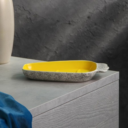 Ceramic "Persia" baking form, yellow, 1 variety, Iran-1