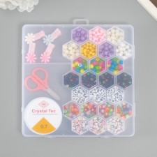 Set of beads for needlework 
