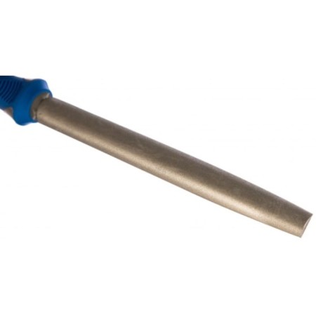 File bison 33392-200-400, with diamond spraying, semicircular, p 400, 200 mm-1