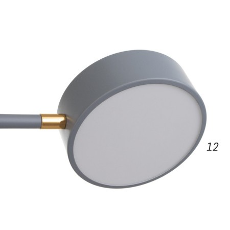 Causteen with PDD 2301/6GR LED 120W 3000-6000K gray 75x75x8 cm Bayerlux-7