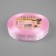 Atlase tape “Happy New Year!”, 15 mm, 23 ± 1 m, pink/white color No. 138