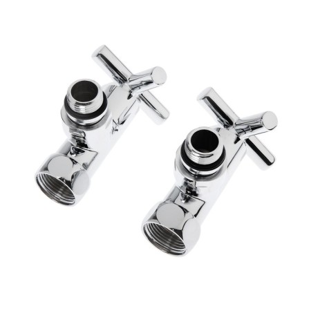Corner valve for TIM KV10-LFM032, 3/4 "X1/2", VUM/HP, Cross, 2 pcs.-2