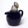 Elrington teapot “Felicit, glaze”, 1.3 L, Blue color